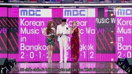 [Vietsub + Kara - 2ST] [280412] Làn sóng nhạc Hàn ở Băngcốc