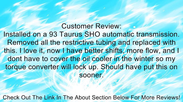 Derale 13011 Fluid Control Thermostat Kit Review