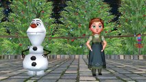 Frozen Elsa Anna and Olaf Twinkle Twinkle Little Star Children Nursery Rhymes 3D Animation Songs