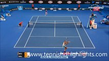 Simona Halep vs Yanina Wickmayer ~ Highlights ~ Australian Open 2015 (R4)
