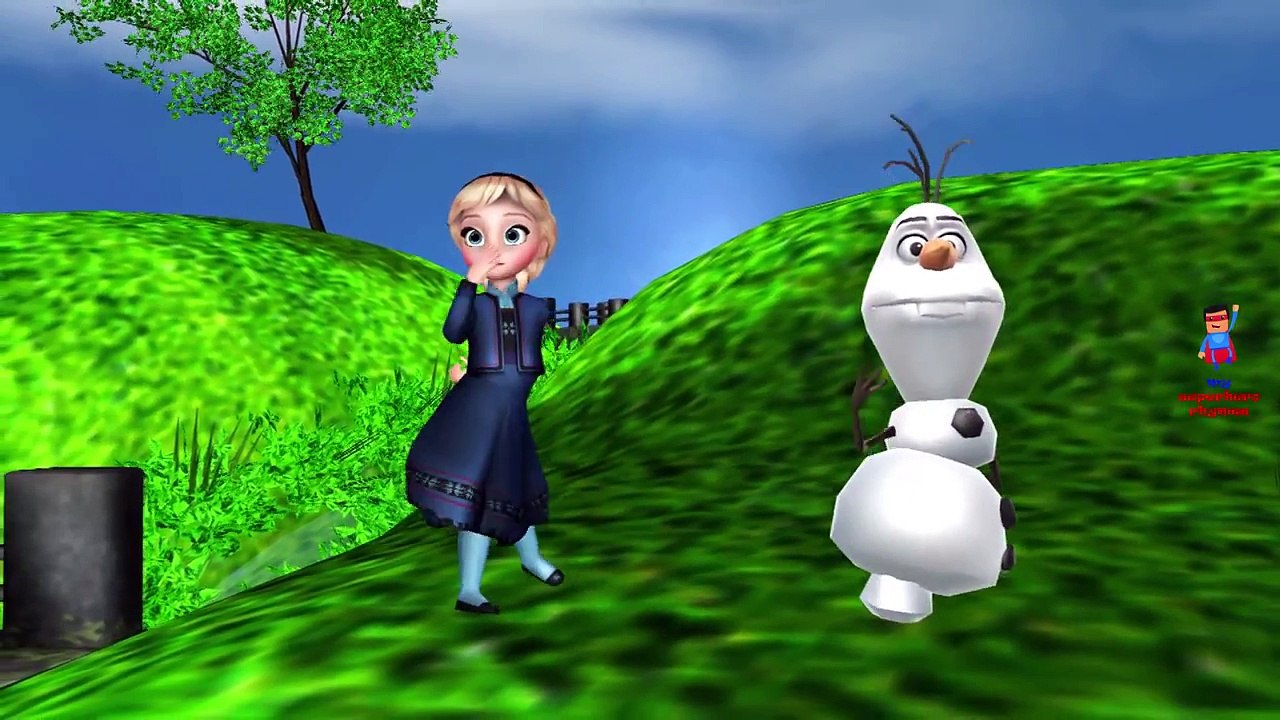 Baa Baa Black Sheep Children Nursery Rhymes _ Frozen Elsa Olaf Baa Baa Black Rhymes for Children