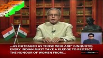 Indian President Mr. Pranab Mukherjee The Republic Day Eve Message 25 January 2015 part 2