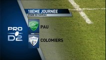 PRO D2 – Pau-Colomiers : 45-10 - J18 – Saison 2014-2015
