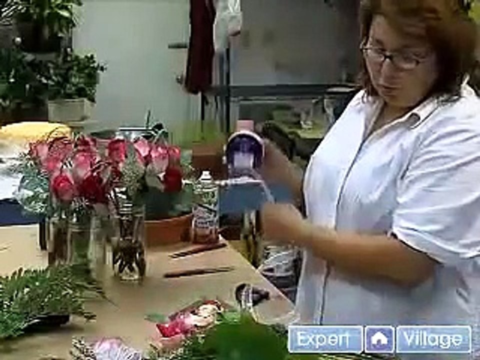 How to Make Wedding Bouquets and Corsages - Making a Four Face Bow for Your Wedding Corsage