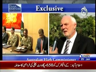 Aaj Rana Mubashir Kay Sath - 25th January 2015