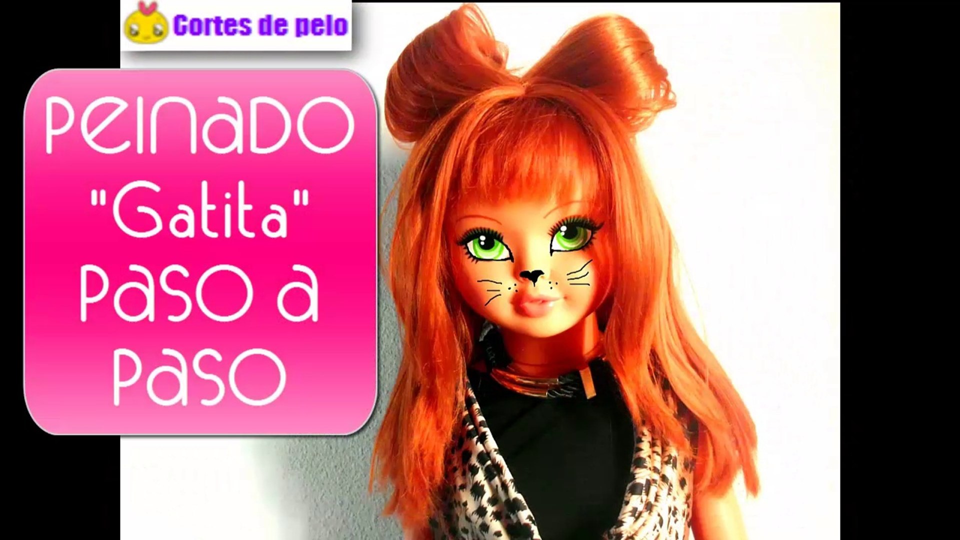 LOOK GATITA | Peinado Paso a Paso (Disfraz Peluquina) - Vídeo Dailymotion