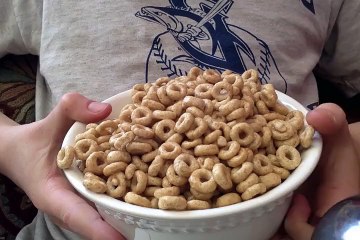 When You Pour Too Much Cereal Into The Boul