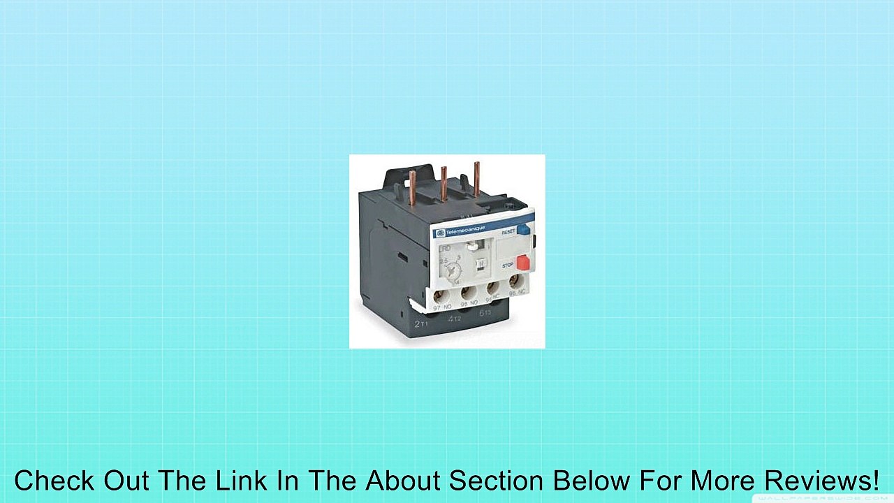 Square D Overload Relay, LRD14 Review