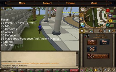 Buy Sell Accounts - RS Selling Barrows Pker Account _ Turmoil 95 Pray _ 99 Strength