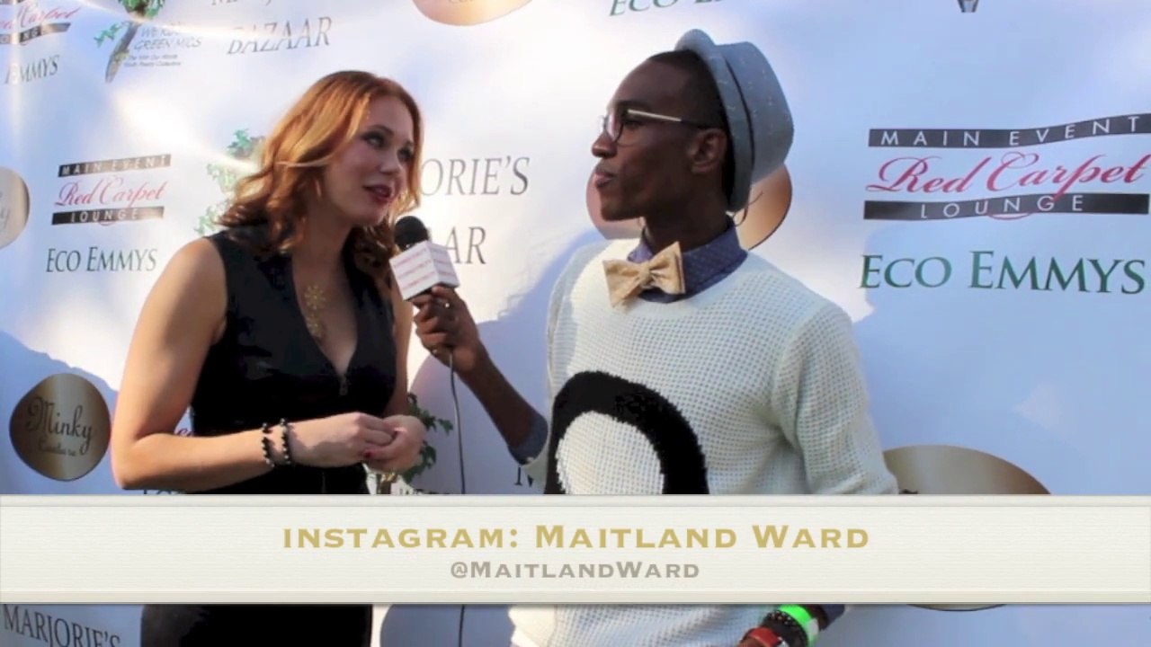 Actress Maitland Ward from Boy Meets World, White Chicks & more Interviews at the Eco Emmys