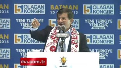Davutoğlu: 'Türkiye'de Sadece 2 Parti Var'