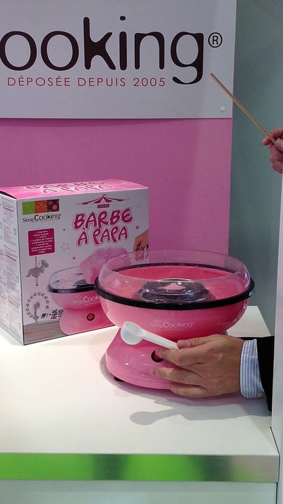 Comment réaliser une barbe à papa avec la machine SCRAPCOOKING®