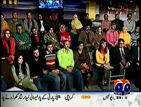 Khabarnaak on Geo News ~ 25th January 2015 - Comedy Show - Live Pak News