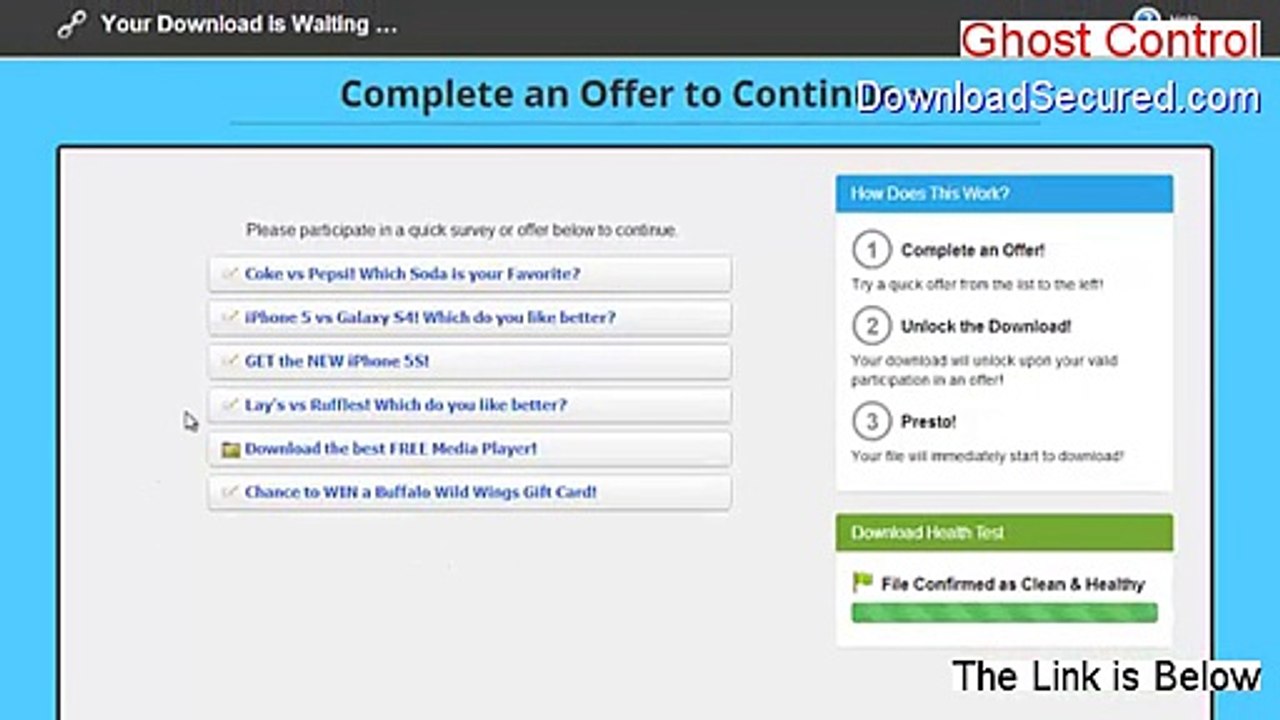 Ghost Control Download - Download Here (2015)