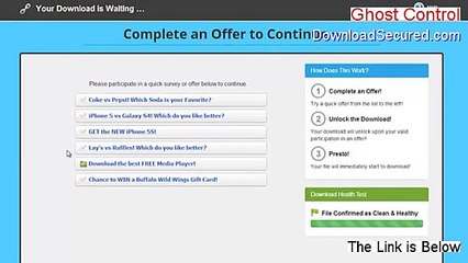 Ghost Control Download - Download Here (2015)