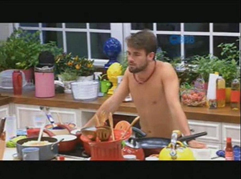 Rafael e Talita conversam na cozinha - 25.01.2015
