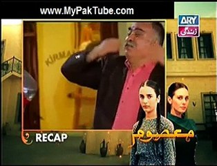 Masoom Episode 67 Full 25 January 2015 Ary Zindagi Drama