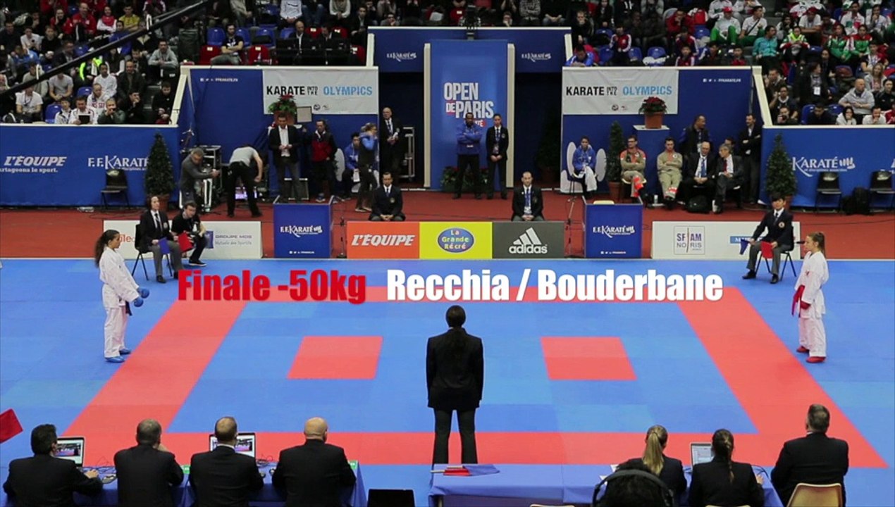 Finale kumite féminin -50kg - La finale