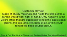 Quadboss Zipperless Tank Saddlebag Sports ATV Tank Bags - Black / One Size Review