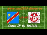 Regarder Match  Congo DR vs Tunisie En Direct Gratuitement