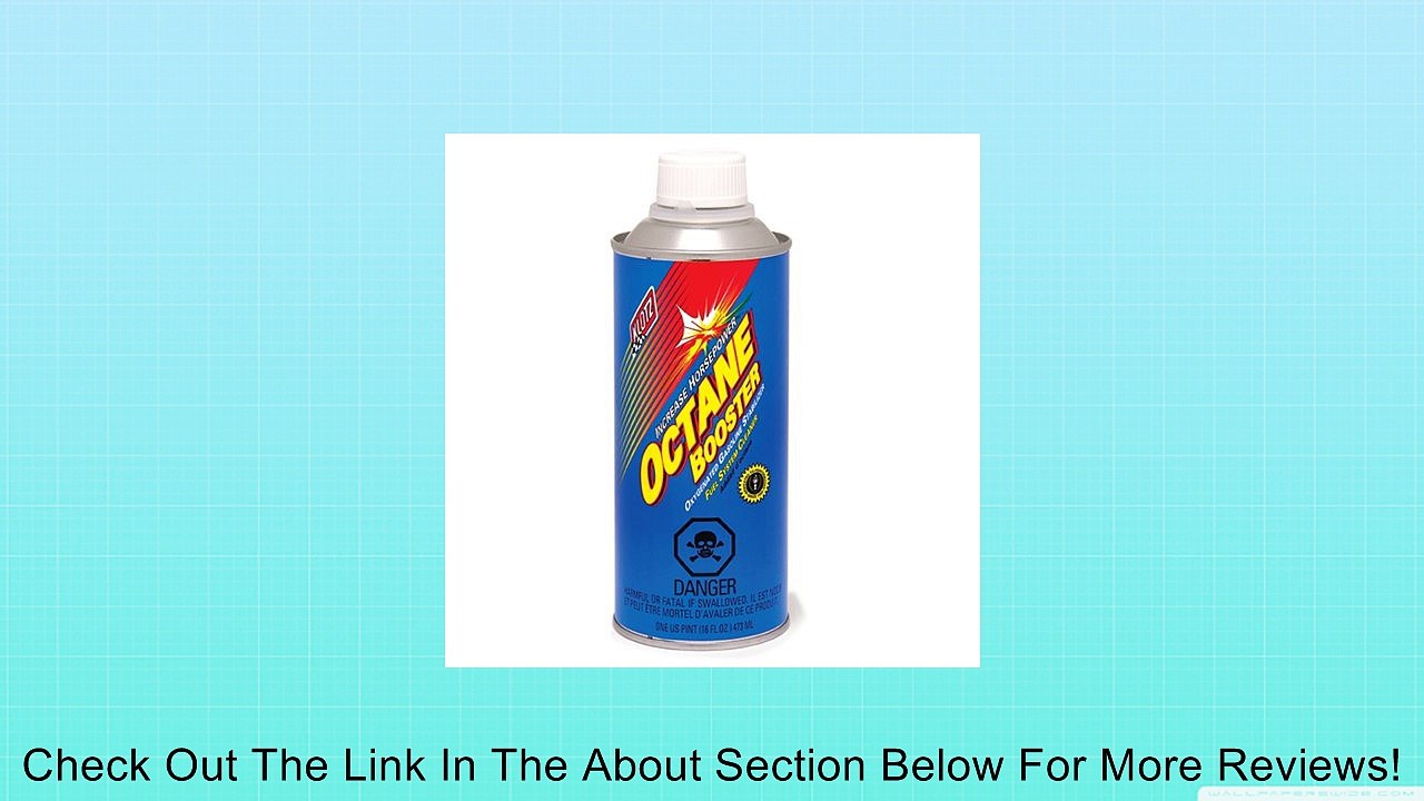 Klotz Octane Booster 16 oz. Review video Dailymotion