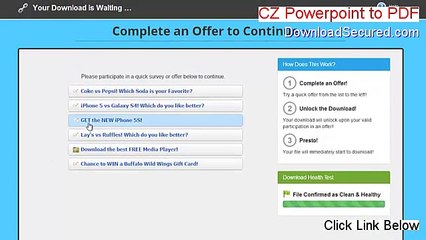 CZ Powerpoint to PDF Full Download - Legit Download (2015)