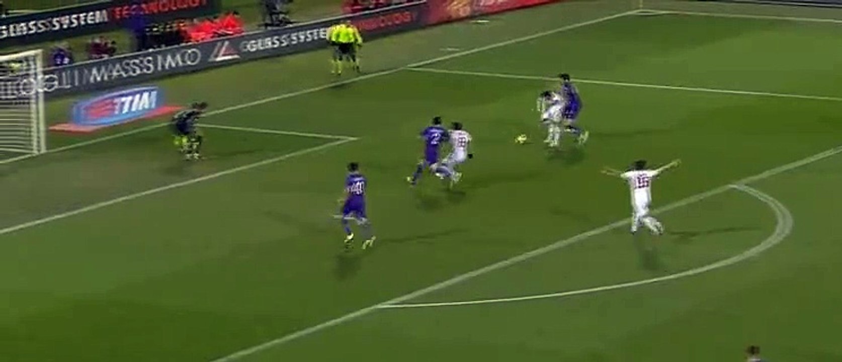 Goal  Ljajić A. - Fiorentina 1 - 1 AS Roma - Serie A - 25/01/2015