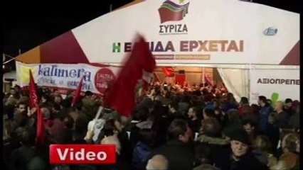 Komşuda Syriza Taraftarlarının Sevinç Çığlıkları