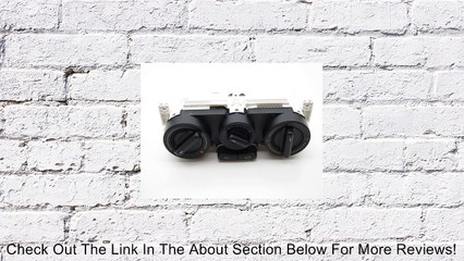 1C0-820-045-E-01C VW Beetle Air Conditioning Control Head Review