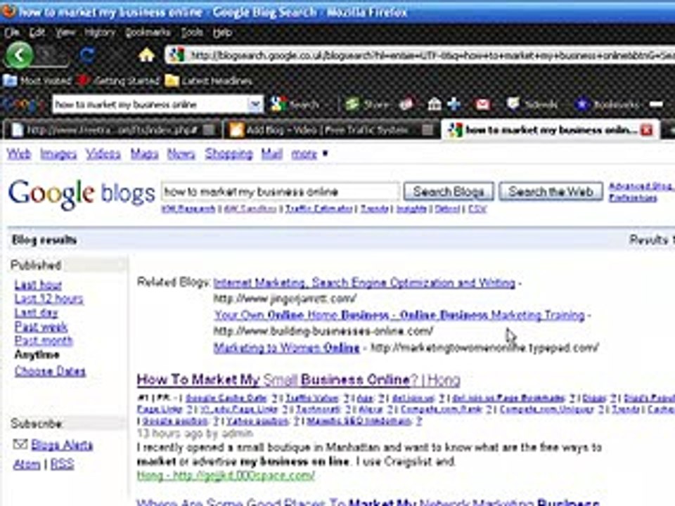 How To Create Backlinks Using Blog Comments HD Videos
