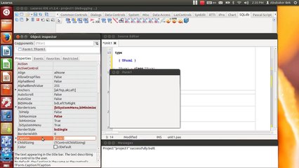 معلومات عامة عن الفورم في لازاروس (HD)