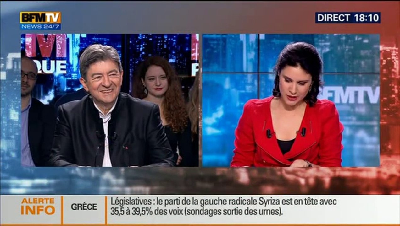 Mélenchon sur Syriza : "C'est un grand soir démocratique !"