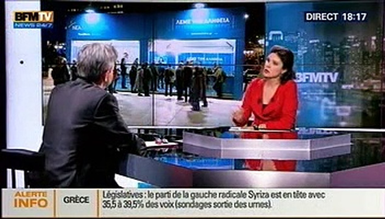 Jean-Luc Mélenchon à BFM Politique 2015 01 25 (1/2)