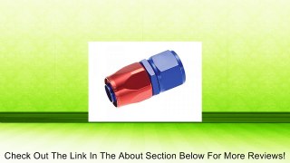 Redhorse Performance 1000-08-1 -08 Straight Female Aluminum Hose End - Red&Blue Review