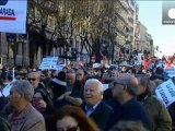 Espagne : Manifestation pour défendre le droit de manifester