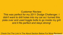 OEM Dodge Challenger Front License Plate Bracket 68027815AA Mopar Review