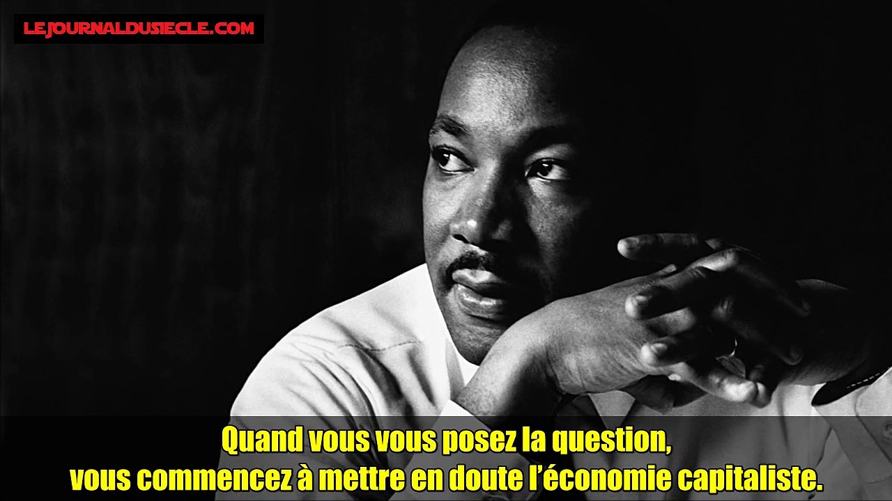 Martin Luther King - Des questions doivent être soulevées