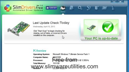 Computer Drivers Updated for Free.