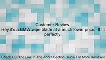 BMW genuine rear wiper blade X1 E84 Review