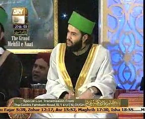 Best of Tasleem Ahmed Sabri ary qtv live Eidgah shareef Uk Slough Mehfil 23 Jan 2015 qtv