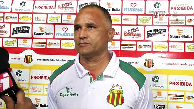 Oliveira Canindé, treinador do Sampaio Corrêa, avalia Supercopa e afirma que quer ganhar tudo que disputar