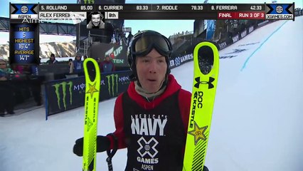 Alex Ferreira s'offre le bronze à Aspen !