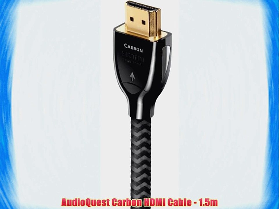 AudioQuest Carbon HDMI Cable - 1.5m