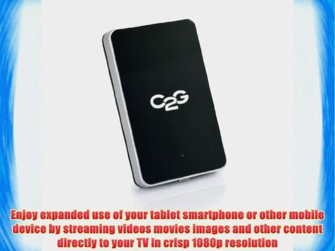 C2G / Cables To Go 29358 Wireless HDMI Adapter