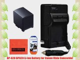 BP-820 Battery And Battery Charger for Canon VIXIA HFG10 HFG20 HFG30 HFM30 HFM31 HFM32 HFM300