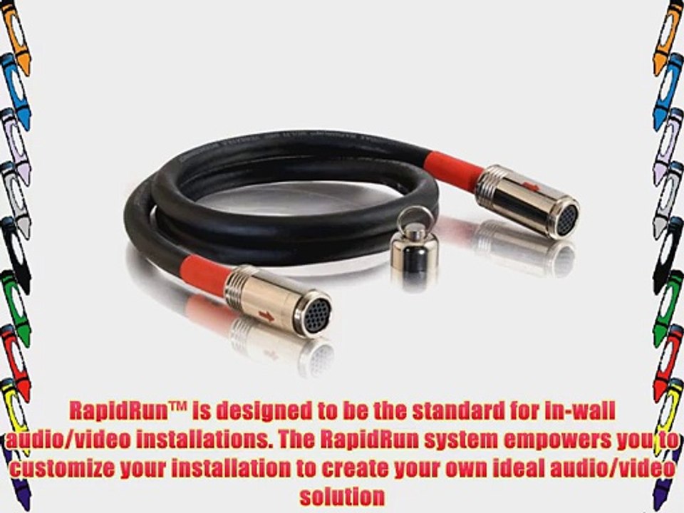 C2G / Cables to Go 42404 RapidRun Digital Runner Cable (35 Feet Black)