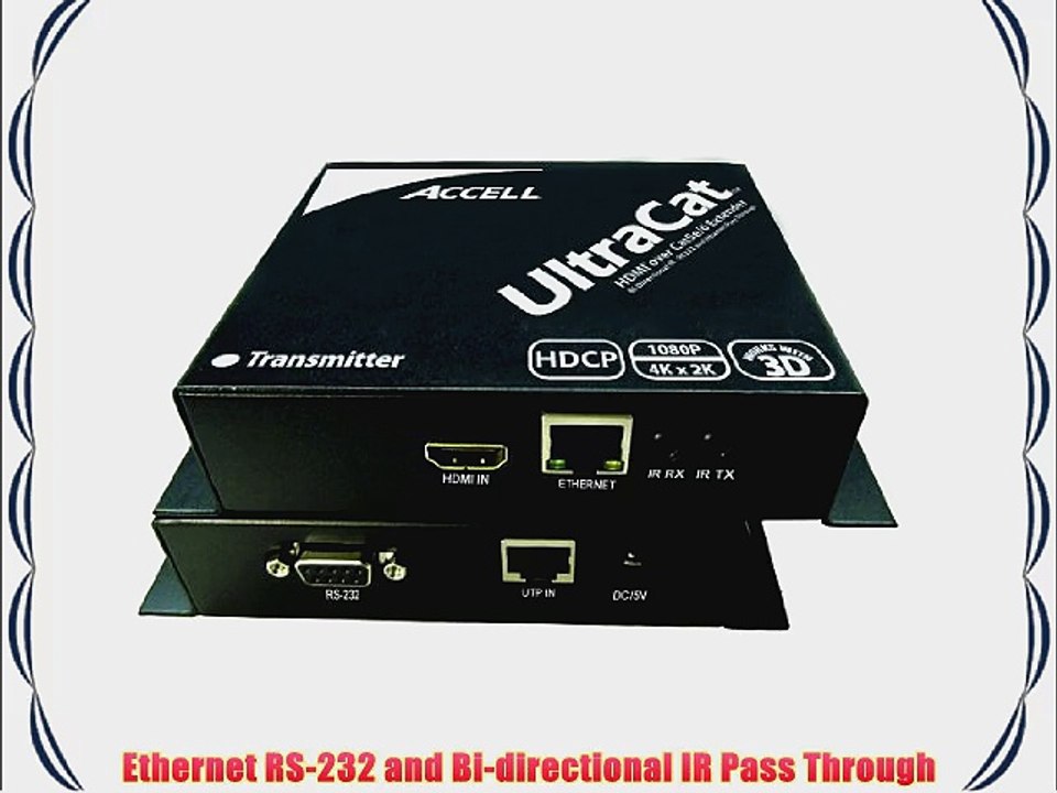 Accell E090C-003B UltraCat HDMI over Single Cat5e/6 High Speed Extender