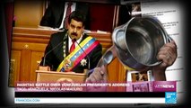 Hashtag battle over Venezuelan president's address to nation