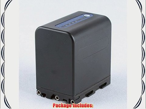 3900mAh Rechargeable Lithium-Ion Battery Pack for SONY NP-FM30 NP-FM50 NP-FM70 NP-FM71 NP-FM90