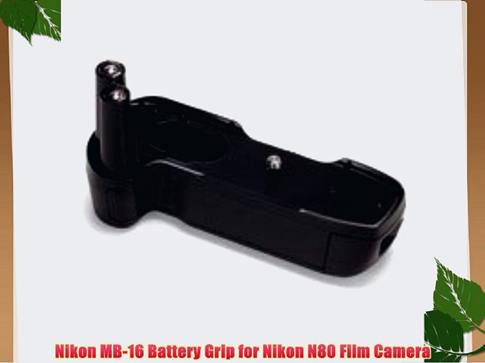 Nikon MB-16 Battery Grip for Nikon N80 Film Camera